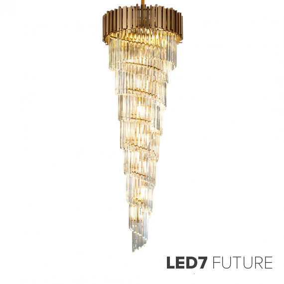 Ritz - Spiral Lux Chandelier